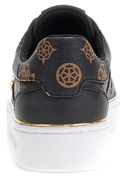 Kadın Britz Kabartma Desenli Metalik Detaylı Sneaker - Siyah modelleri