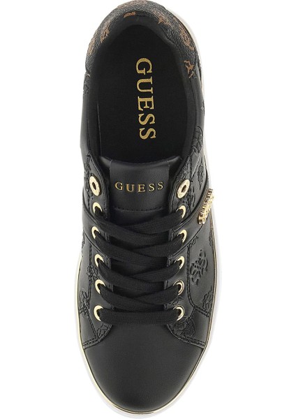 Kadın Britz Kabartma Desenli Metalik Detaylı Sneaker - Siyah fırsatları