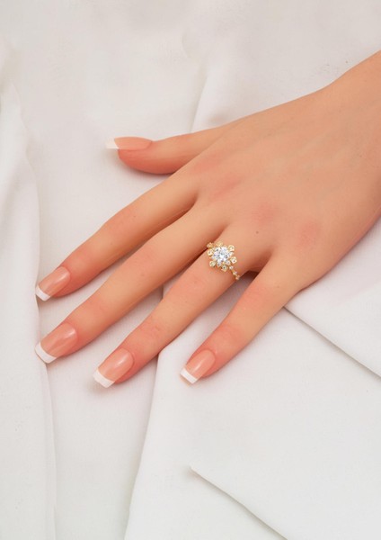 Serenay 14 Ayar Altın Tektaş Yüzük fiyatları