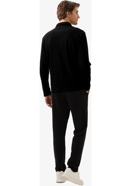 Erkek Polo Yaka T-Shirt 40820 - Siyah fırsatları