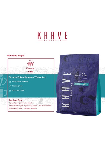 Prestij Blend Filtre Kahve 500 gr fırsatları
