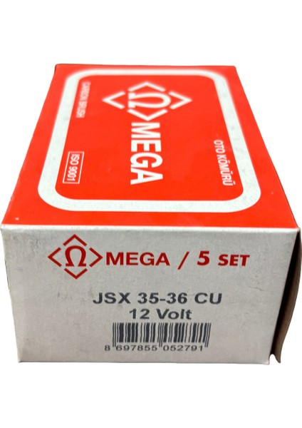 Jsx 35-36 Cu Doğan Slx Marş Kömürü 5 Adet Fiyatı