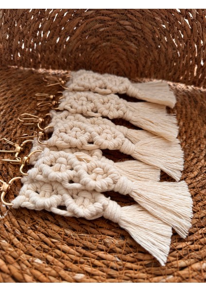 25 Adet Makrome Söz Nişan Düğün Bebek Doğum Günü Hediyelik Anahtarlık modelleri