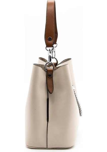 Silver & Polo Bej - Taba SP967 Kadın Çapraz Çanta modelleri