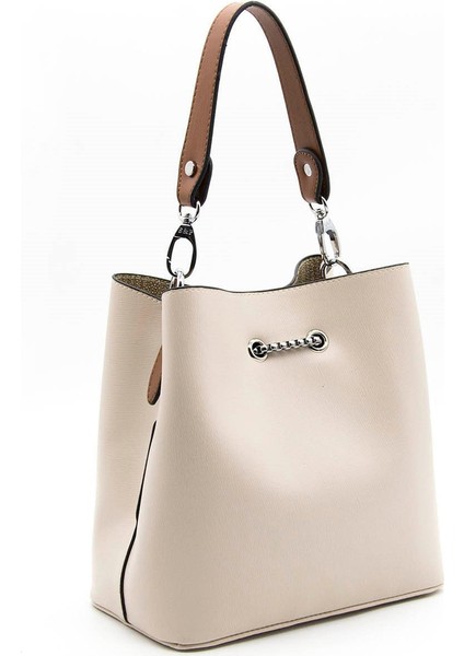 Silver & Polo Bej - Taba SP967 Kadın Çapraz Çanta fırsatları