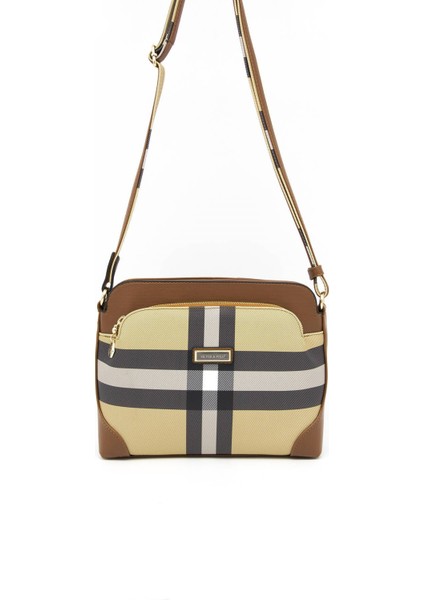 Silver & Polo Bej - Taba SP364 Kadın Çapraz Çanta modelleri