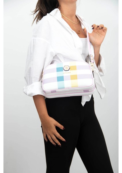 Silver & Polo Lila - Pembe SP745 Kadın Çapraz Çanta