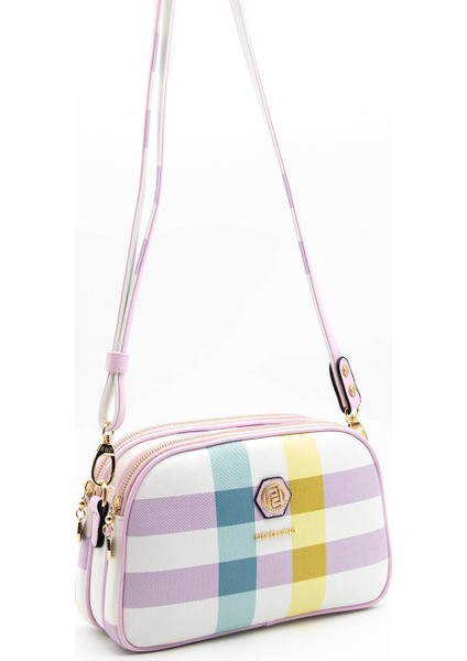 Silver & Polo Lila - Pembe SP745 Kadın Çapraz Çanta fırsatları