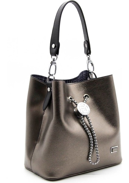 Silver & Polo Platin - Siyah SP967 Kadın Çapraz Çanta fiyatları