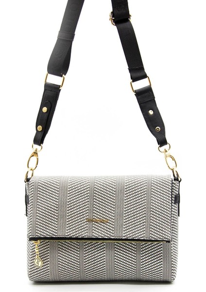 Silver & Polo Siyah Beyaz - Siyah SP963 Kadın Çapraz Çanta fiyatları