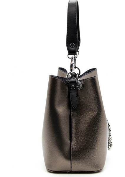 Silver & Polo Platin - Siyah SP967 Kadın Çapraz Çanta modelleri