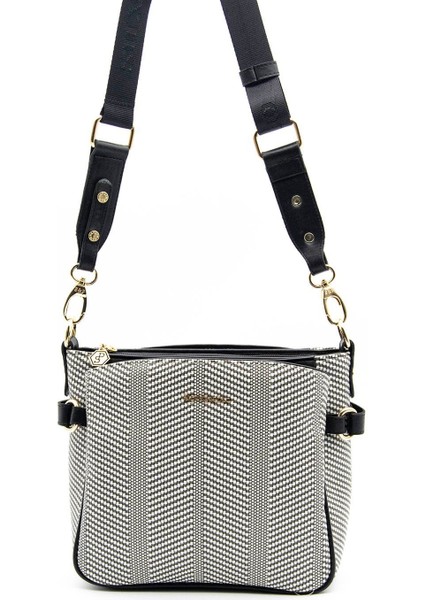 Silver & Polo Siyah Beyaz - Siyah SP884 Kadın Çapraz Çanta fiyatları