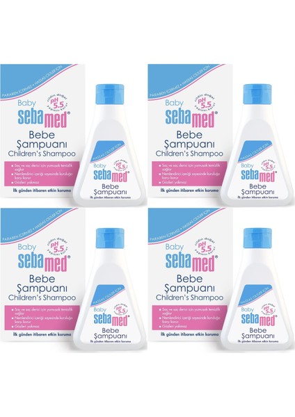 Bebek Şampuanı 250ML (4 Lü Set)
