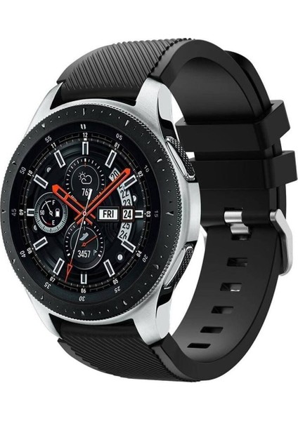 Huawei Watch Gt4 Gt5 46MM Uyumlu Çizgi Desenli Silikon Kordon Kayış (22MM) fiyatları
