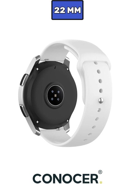 Huawei Watch Gt3 Pro Titanyum 46MM Uyumlu Yumuşak Silikon Kordon Kayış (22MM)