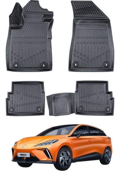 Mg Mg4 2022- Uyumlu Araca Özel Lüx 3D Paspas