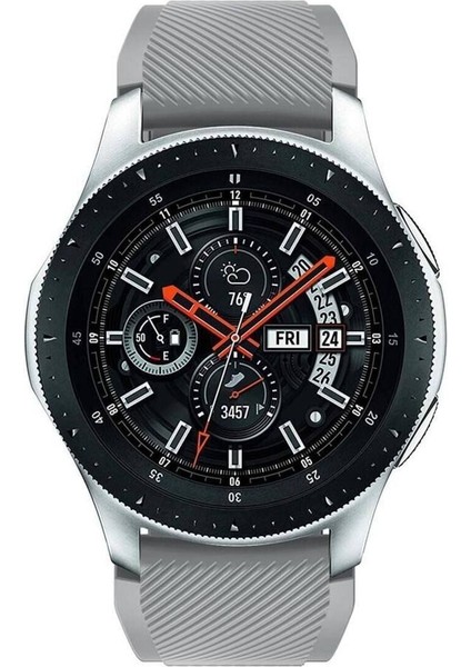 Huawei Watch Gt4 Gt5 46MM Uyumlu Çizgi Desenli Silikon Kordon Kayış (22MM) modelleri