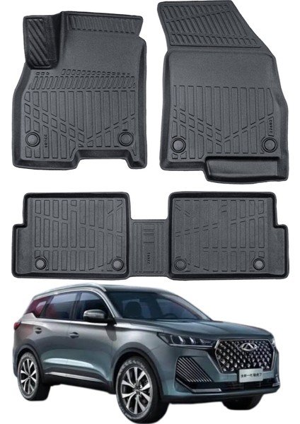 Chery Tiggo 7 Pro 2022- Uyumlu Araca Özel Lüx 3D Paspas
