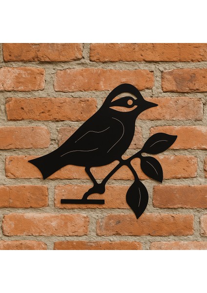 Metal Duvar Süsü Kuş Doğa - Shadowline Serisi fiyatları