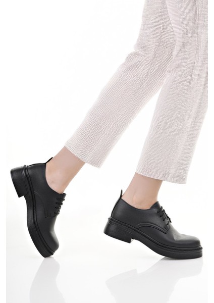 BAHRİNA Kadın Bağcıklı Makosen Loafer Ayakkabı modelleri