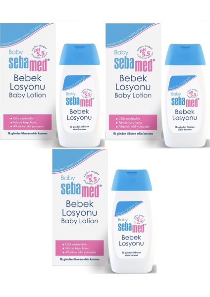 Bebek Losyonu 200ML (3 Lü Set)