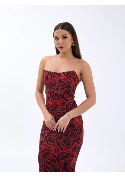 7006 Elbise-Kırmızı fırsatları