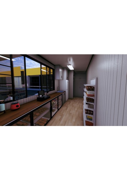 Mobil Tiny House Kafe 6m modelleri