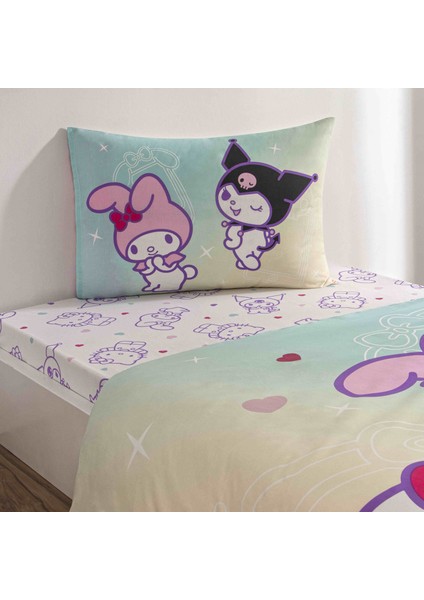 Taç Lisanslı Hello Kitty & Friends Pamuk Tek Kişilik Nevresim Takımı fiyatları