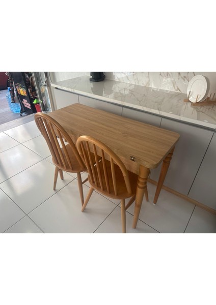 130 x 45 cm Katlanır Mutfak Masa Takımı fiyatları