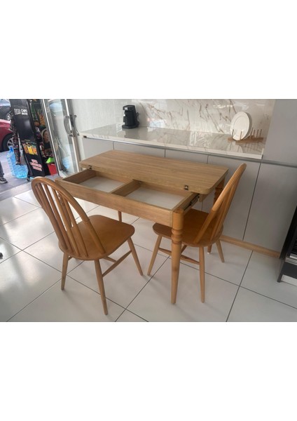 130 x 45 cm Katlanır Mutfak Masa Takımı modelleri