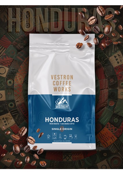 %100 Arabica Honduras Toucan Bird Espresso|Single Origin Filtre Kahve|Orta Kavrum|250g