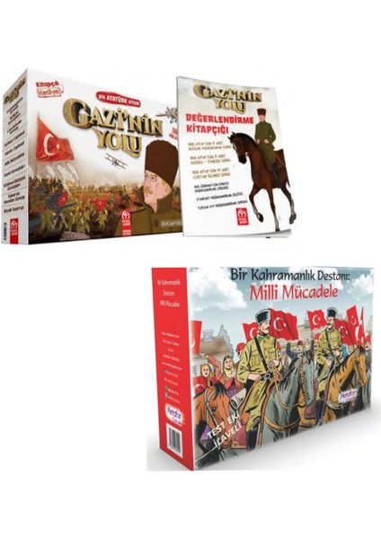Gazi’nin Yolu Hikaye ve Kahramanlık Destanı–milli Mücadele Seti (10 Lu)