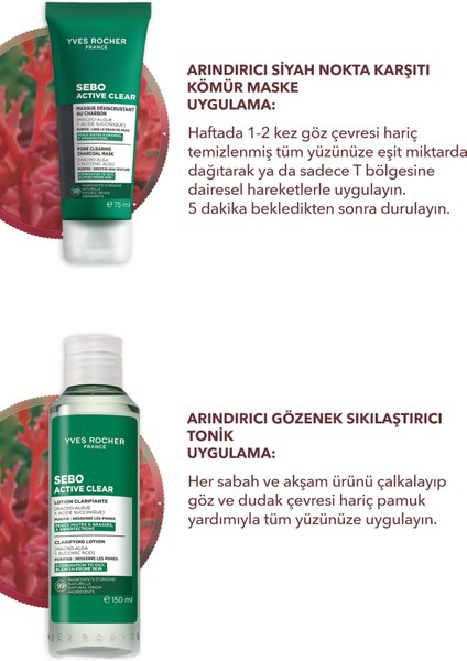 Arındırıcı Siyah Nokta ve Gözenek Karşıtı SETI-9916909 modelleri