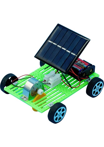 Güneş Enerjisi ve Elektrik Enerjisi Ile Çalışan Araba Deney Seti Hibrit Araba Demonte