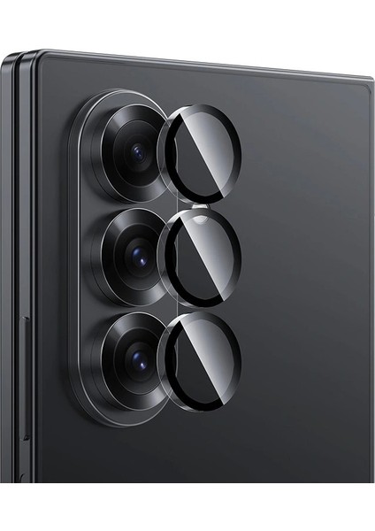 Galaxy Z Fold 7 Redclick Premium Safir Parmak Izi Bırakmayan Anti-Reflective Kamera Lens Koruyucu