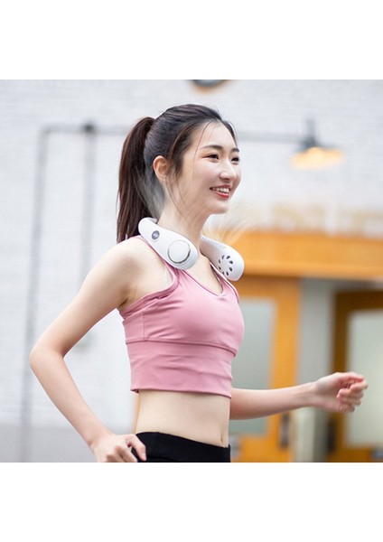 Şarjlı Boyun Vantilatör Taşınabilir, Yapraksız Boyun Fan Serinletici ,kişisel , 3 Hız Kademeli fiyatları