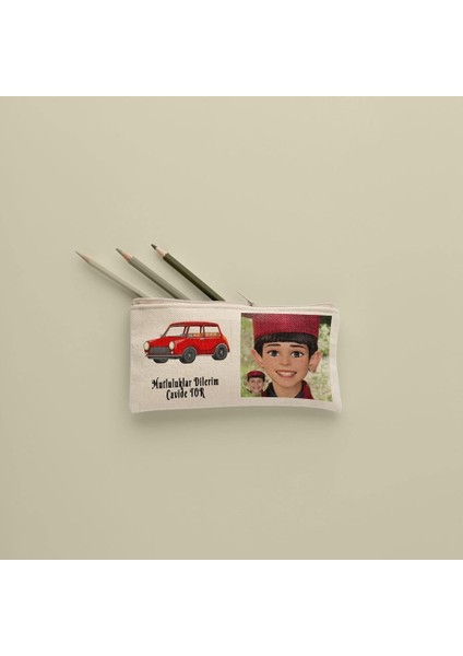 Tasarım Kişiye Özel Baskılı Kumaş Kalemlik fiyatları