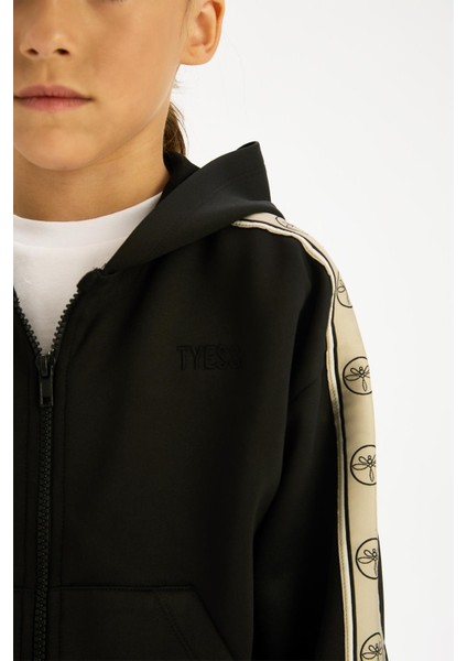 Bg Store Kız Çocuk Siyah Eşofman Üstü modelleri