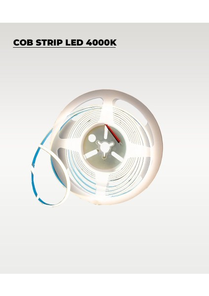 12V Cob Şerit LED Günışığı Işık - Metrede 360 LED - 5 Metre fiyatları