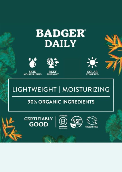 Daily Mineral Güneş Kremi SPF30 | Organik & Temiz Içerikli Fiziksel Koruyucu | Beyaz Iz Bırakmaz | Yüz ve VÜCUT İÇIN | 118ML modelleri