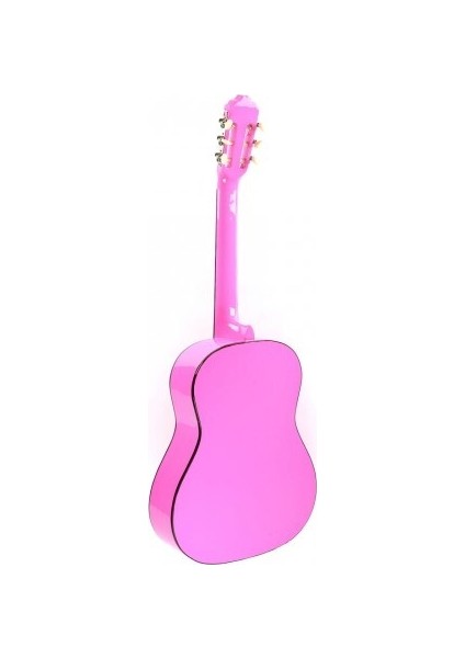 PEMBE GİTAR - 4/4 BOY ÖĞRENCİ GİTARI KILIF ve PENA HEDİYE ! fiyatları