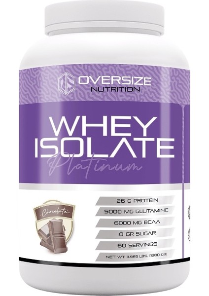 Isolate Whey 1800 gr 60 Servis Çikolata