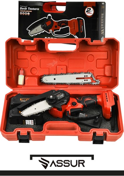 18V Çift Akülü Ağaç Odun Dal Budama Testere fiyatları