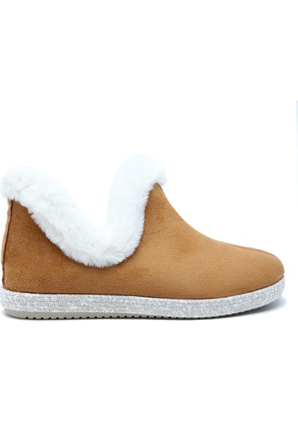 2407 Kifidis Home Kadın Keçe Ev Ayakkabısı 36-41