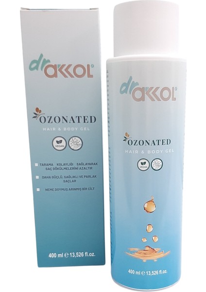 Ozonlu Saç ve Vücut Jeli 400 ml