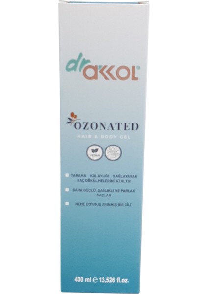 Ozonlu Saç ve Vücut Jeli 400 ml fiyatları