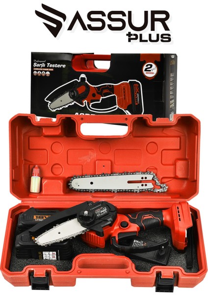 18V Çift Akülü Ağaç Odun Dal Budama Testere fiyatları