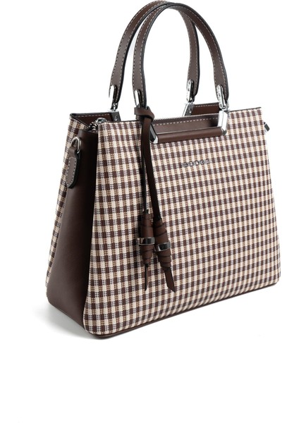 Kahve Sarı - Kahve SP969 Kadın El Çantası modelleri