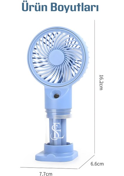 Su Püskürtmeli Serinletici Sprey El Fanı (Mavi/pembe/yeşil) fırsatları