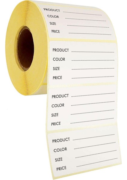 200’LÜ Kendinden Yapışkanlı Depo, Koli ve Raf Not Etiketi